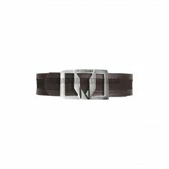 Guadalajara Western Wear Vestigium Black Suede Leather Casual Belt Men