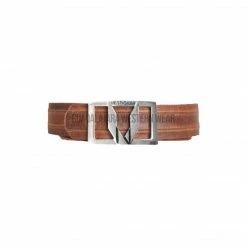 Guadalajara Western Wear Vestigium Honey Suede Leather Casual Belt