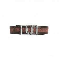 Guadalajara Western Wear Vestigium Sanded Brown Teju Casual Belt