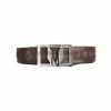 Guadalajara Western Wear Men Vestigium Sanded Brown Caiman Belly Casual Belt