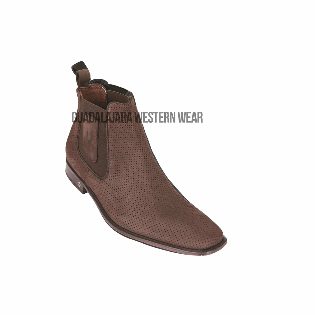Cuadra Vestigium Tobacco Suede Leather Chelsea Boot 3 Cuadra Vestigium Tobacco Suede Leather Chelsea Boot