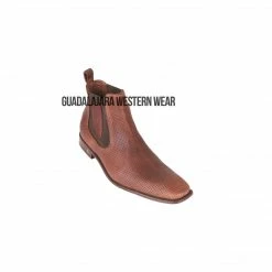 Cuadra Men Vestigium Walnut Rage Leather Chelsea Boot