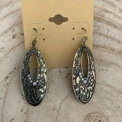 Guadalajara Western Wear Gold Dangles Women
