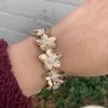 Guadalajara Western Wear Women Gold Flower Bracelet