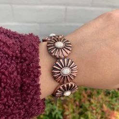 Guadalajara Western Wear Bronze Bracelet
