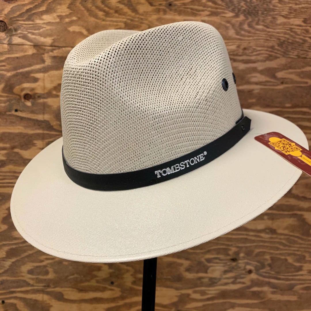 Guadalajara Western Wear Men Explorer Tombstone Straw Hat (Beige / Crema) 4 Guadalajara Western Wear Men Explorer Tombstone Straw Hat (Beige / Crema)