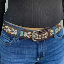 Guadalajara Western Wear Ariat Womens Floral Belt