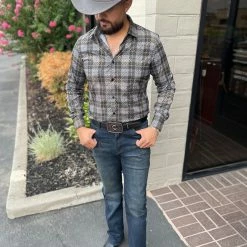 Guadalajara Western Wear Platini Men's Digital Print Shirt - FPL7881