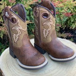 Guadalajara Western Wear DBL Barrel Jasper Toddler Boots