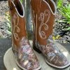 Guadalajara Western Wear DBL Barrel Elizabeth Kid Boots
