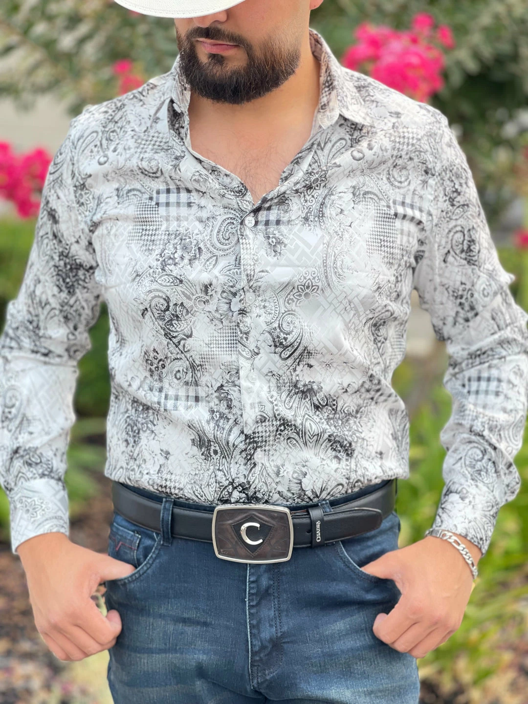 Guadalajara Western Wear Platini Men's Digital Print Shirt - FPL7886 3 Guadalajara Western Wear Platini Men's Digital Print Shirt - FPL7886