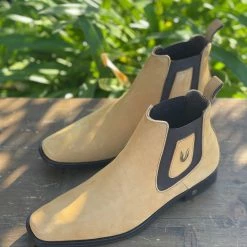 Cuadra Men Vestigium Nobuk Honey Chelsea Boot