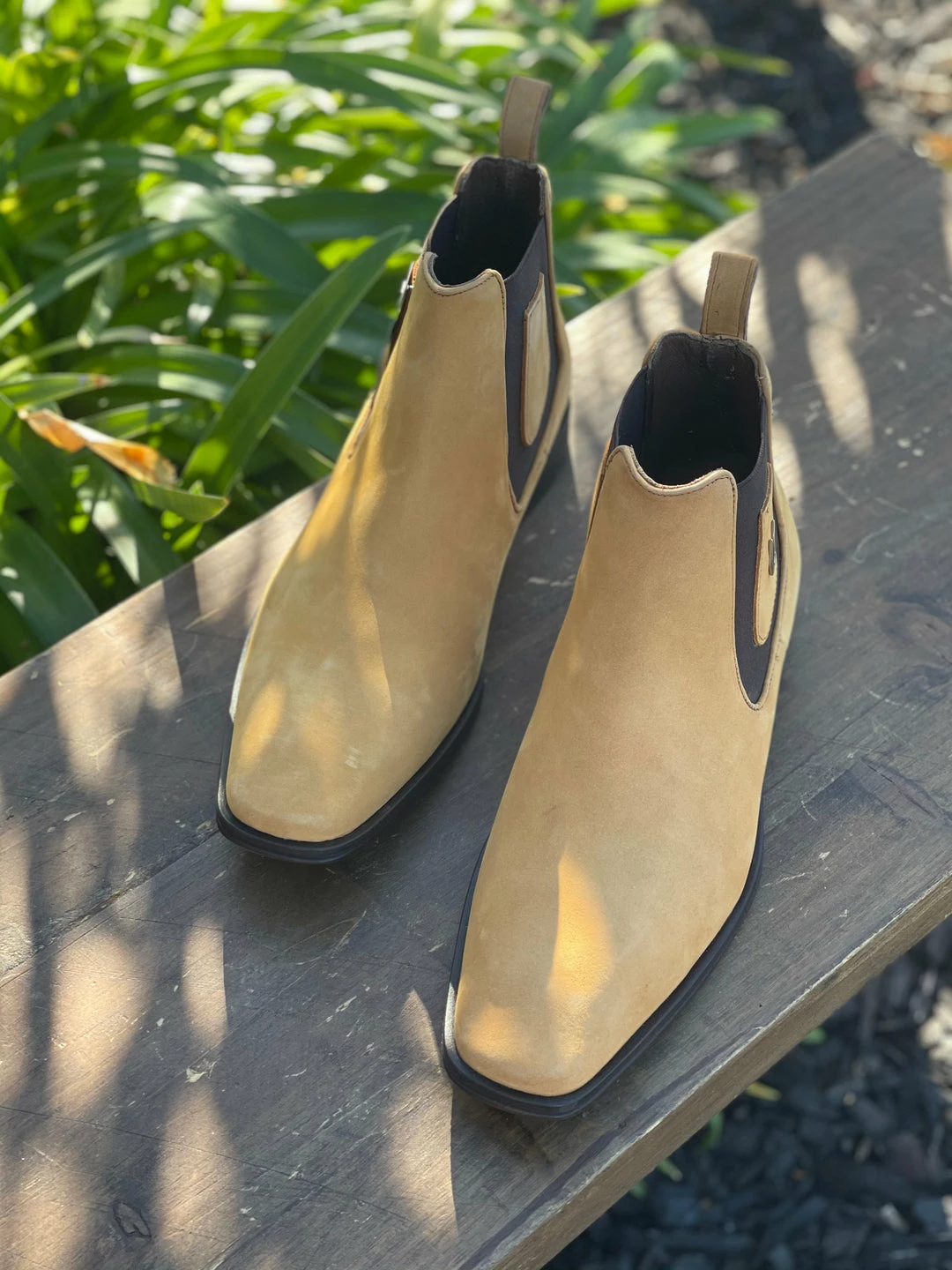 Cuadra Men Vestigium Nobuk Honey Chelsea Boot 4 Cuadra Men Vestigium Nobuk Honey Chelsea Boot