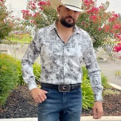 Guadalajara Western Wear Platini Men's Digital Print Shirt - FPL7886 7 Guadalajara Western Wear Platini Men's Digital Print Shirt - FPL7886