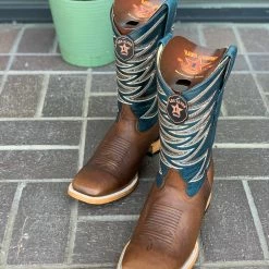 Guadalajara Western Wear Los Altos Walnut Rage Wide Square Toe Cowboy Boots Men 7 Guadalajara Western Wear Los Altos Walnut Rage Wide Square Toe Cowboy Boots Men