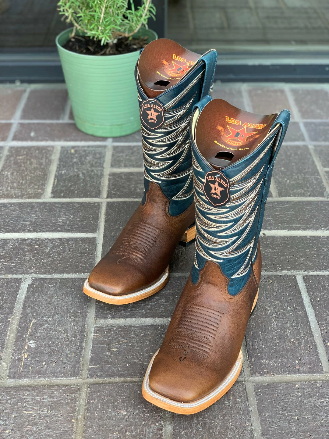 Guadalajara Western Wear Los Altos Walnut Rage Wide Square Toe Cowboy Boots Men 4 Guadalajara Western Wear Los Altos Walnut Rage Wide Square Toe Cowboy Boots Men