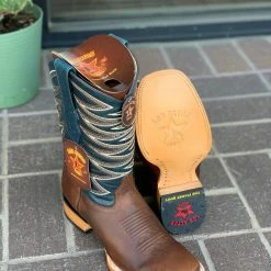 Guadalajara Western Wear Los Altos Walnut Rage Wide Square Toe Cowboy Boots Men 8 Guadalajara Western Wear Los Altos Walnut Rage Wide Square Toe Cowboy Boots Men