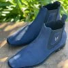 Cuadra Vestigium Nobuk Navy Blue Chelsea Boot