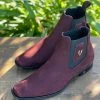 Cuadra Vestigium Nobuk Burgundy Chelsea Boot 2 Cuadra Vestigium Nobuk Burgundy Chelsea Boot