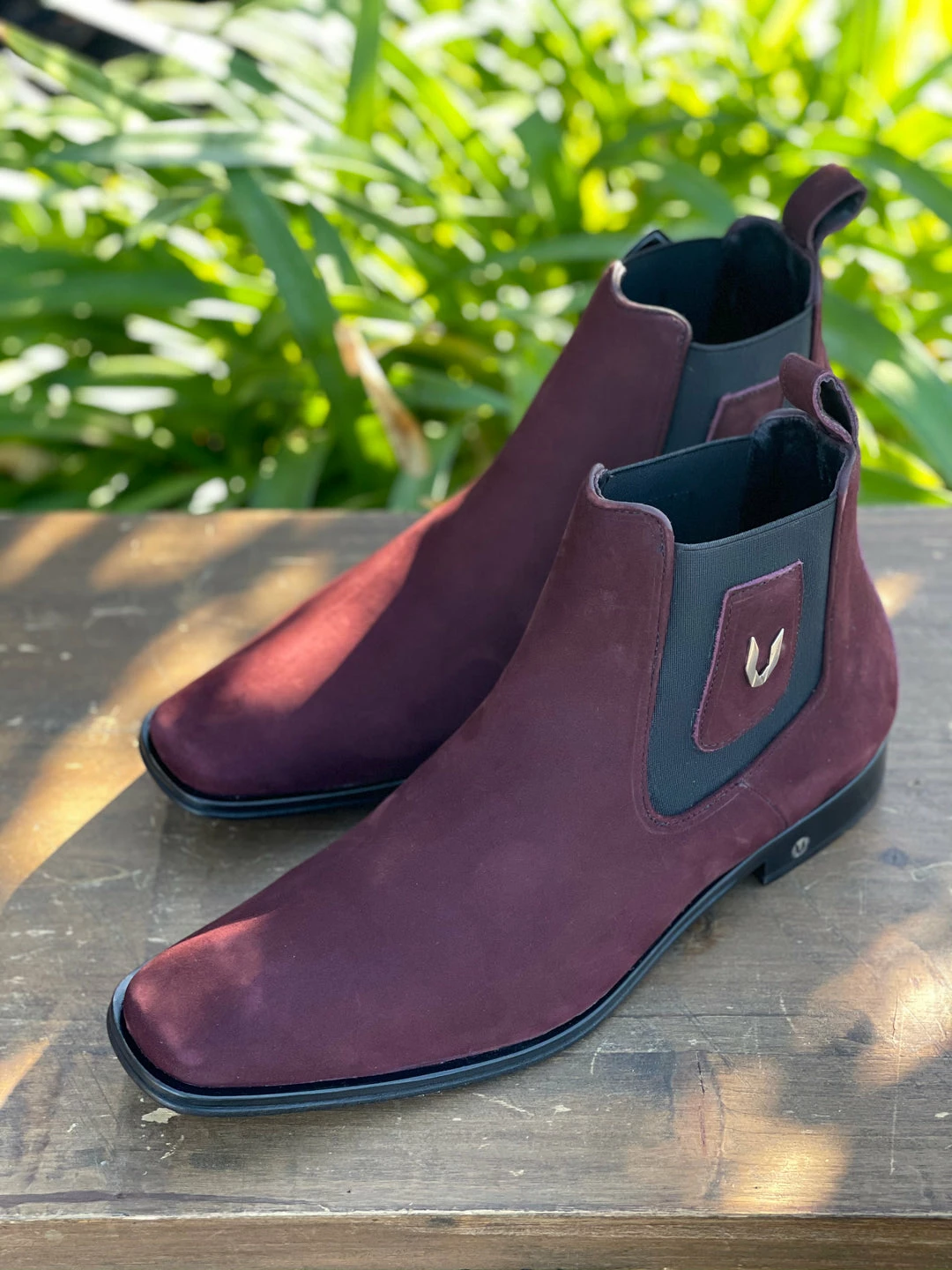 Cuadra Vestigium Nobuk Burgundy Chelsea Boot 3 Cuadra Vestigium Nobuk Burgundy Chelsea Boot