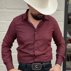 Guadalajara Western Wear Platini Men's Digital Print Shirt - CSL8047