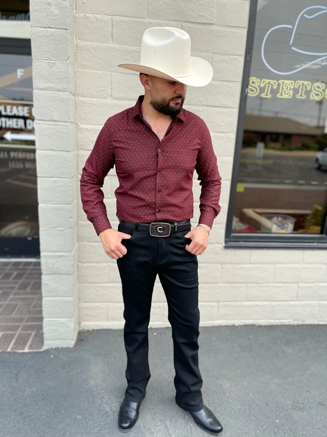 Guadalajara Western Wear Platini Men's Digital Print Shirt - CSL8047 4 Guadalajara Western Wear Platini Men's Digital Print Shirt - CSL8047