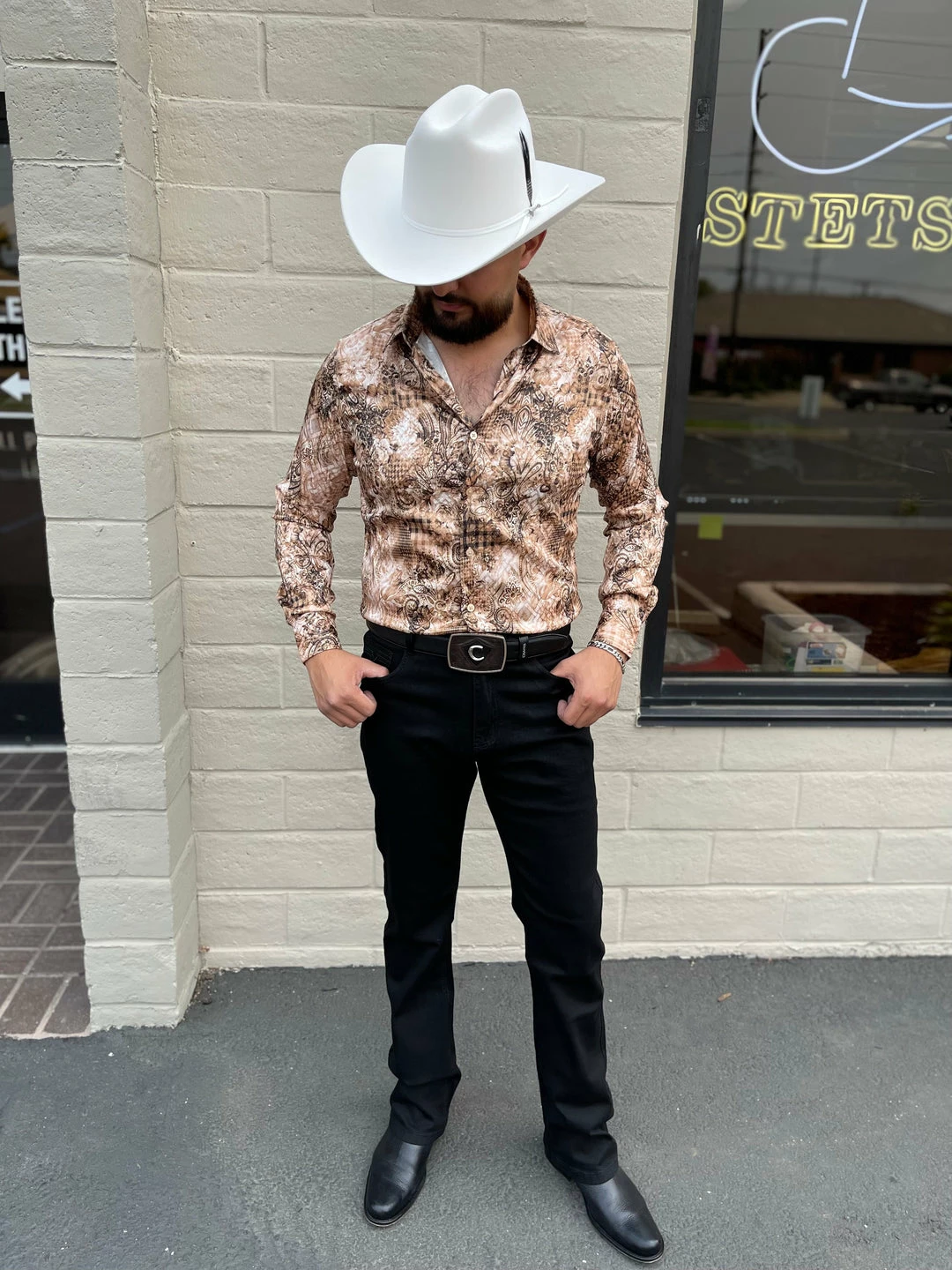 Guadalajara Western Wear Platini Men's Digital Print Shirt - FPL7887 5 Guadalajara Western Wear Platini Men's Digital Print Shirt - FPL7887