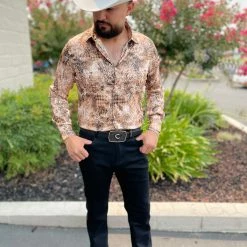 Guadalajara Western Wear Platini Men's Digital Print Shirt - FPL7887 7 Guadalajara Western Wear Platini Men's Digital Print Shirt - FPL7887