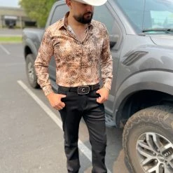 Guadalajara Western Wear Platini Men's Digital Print Shirt - FPL7887 9 Guadalajara Western Wear Platini Men's Digital Print Shirt - FPL7887