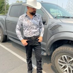 Guadalajara Western Wear Platini Men's Digital Print Shirt - FPL7883 7 Guadalajara Western Wear Platini Men's Digital Print Shirt - FPL7883