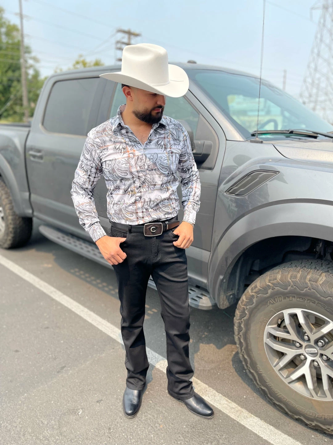 Guadalajara Western Wear Platini Men's Digital Print Shirt - FPL7883 5 Guadalajara Western Wear Platini Men's Digital Print Shirt - FPL7883