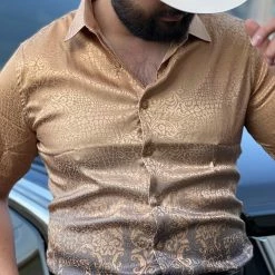 Guadalajara Western Wear Platini Men's Digital Print Short Sleeve Shirt - FPS8635 6 Guadalajara Western Wear Platini Men's Digital Print Short Sleeve Shirt - FPS8635