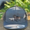 Guadalajara Western Wear Colas Grey Charros Snapback 2 Guadalajara Western Wear Colas Grey Charros Snapback
