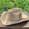 Stetson 6x Spartan Sahara Cowboy Felt Hat Sinaloa (Copa Chica Falda/Brim 3.5") 2 Stetson 6x Spartan Sahara Cowboy Felt Hat Sinaloa (Copa Chica Falda/Brim 3.5")
