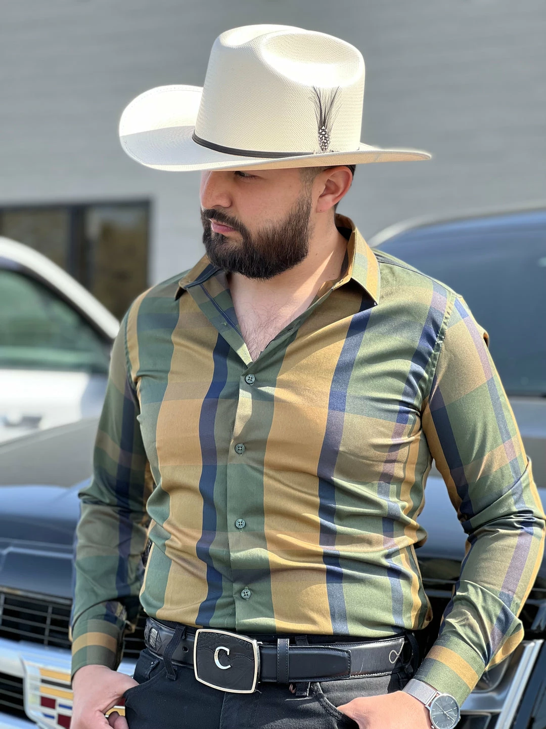 Guadalajara Western Wear Platini Men's Digital Print Shirt - CHL8504 4 Guadalajara Western Wear Platini Men's Digital Print Shirt - CHL8504