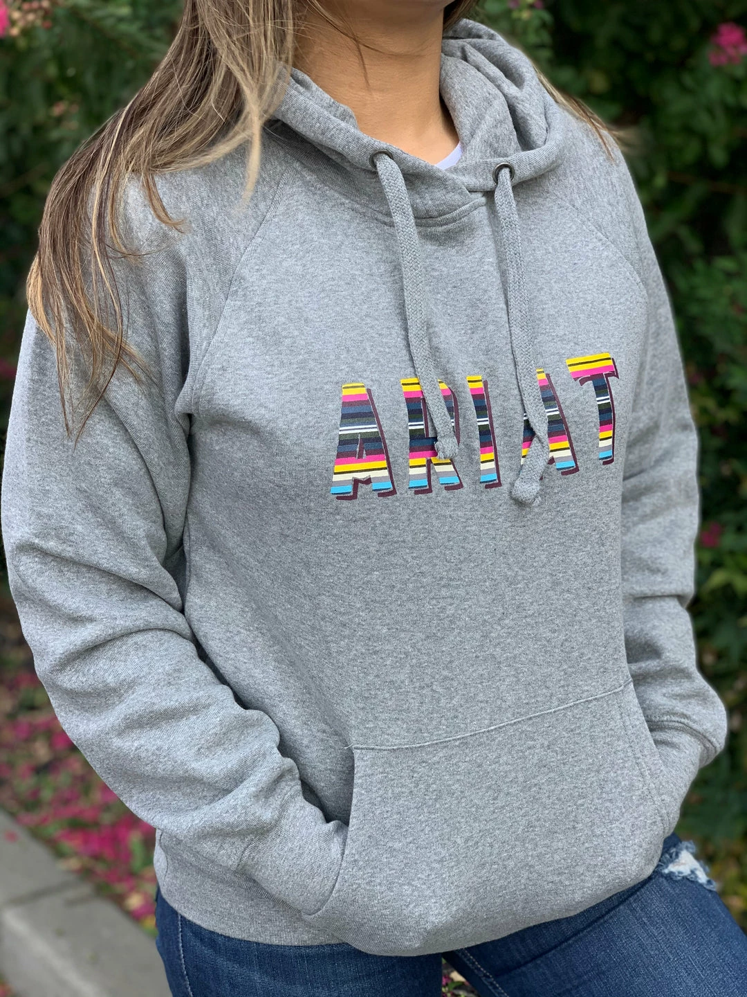 Guadalajara Western Wear Women Ariat Real Serape Logo Hoodie 3 Guadalajara Western Wear Women Ariat Real Serape Logo Hoodie