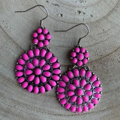 Guadalajara Western Wear Women Bright Pink Squash Blossom