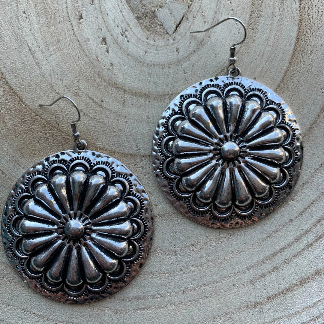 Guadalajara Western Wear Silver Heavy Concho Women 3 Guadalajara Western Wear Silver Heavy Concho Women