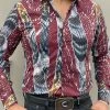 Guadalajara Western Wear Platini Men's Digital Button Up Shirt - FPL7860