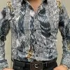 Guadalajara Western Wear Platini Men's Digital Button Up Shirt - FPL7859