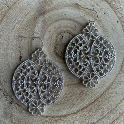 Guadalajara Western Wear Silver Dangles