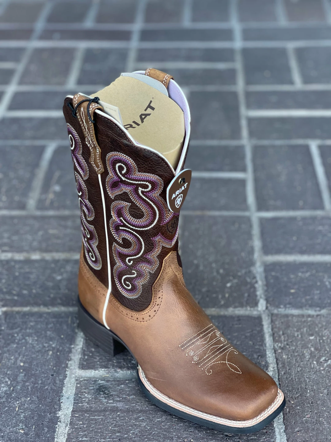 Guadalajara Western Wear Ariat Women's Quickdraw Wide Square Toe Boot 3 Guadalajara Western Wear Ariat Women's Quickdraw Wide Square Toe Boot