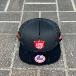 Guadalajara Western Wear Hooey Lone Star Black / Red Snapback Cap Accessories
