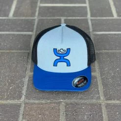 Guadalajara Western Wear Hooey Coach Black / Blue FlexFit Cap