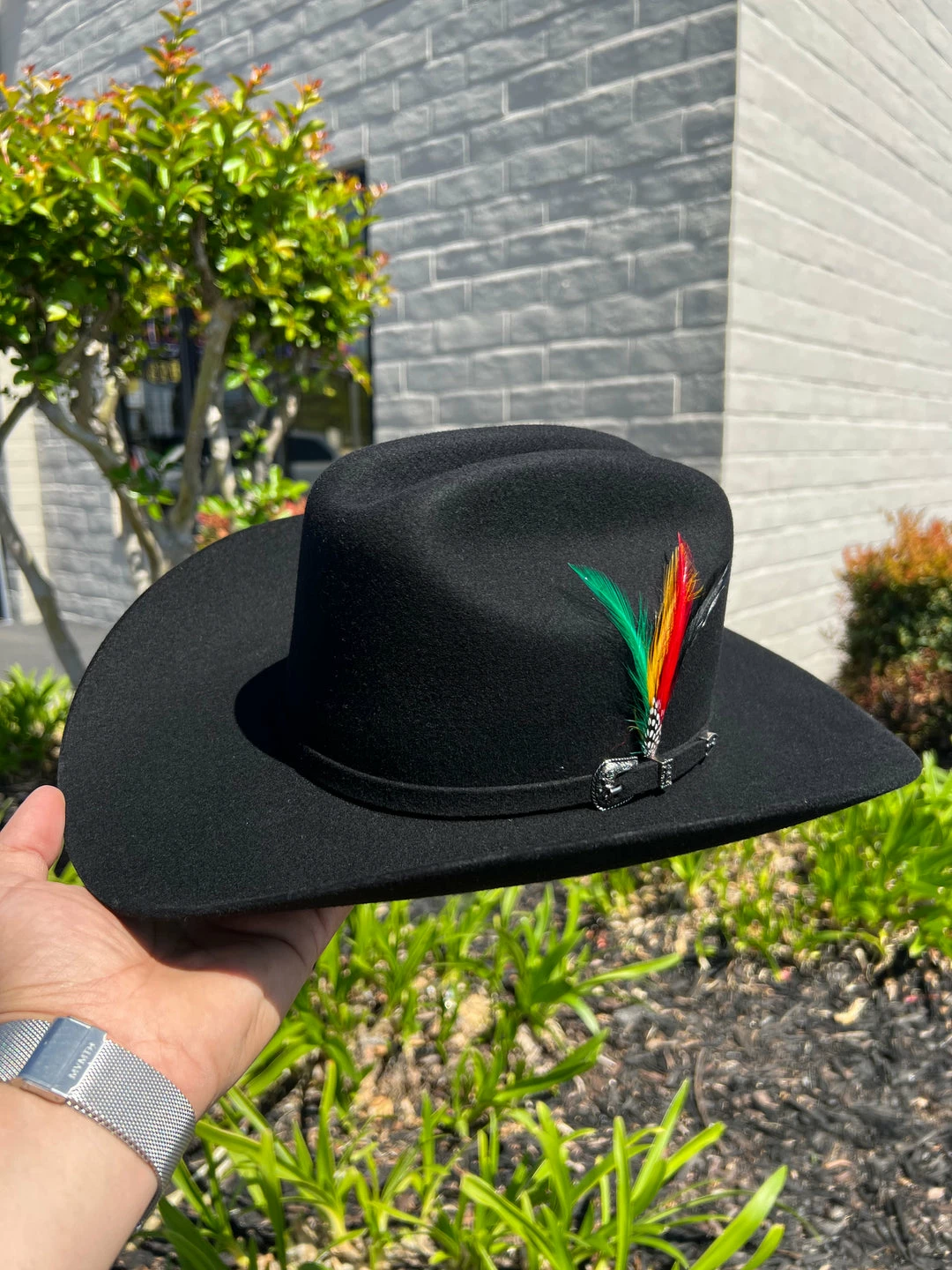 Guadalajara Western Wear Men Cuernos Chuecos 6x Chaparral (Copa Chica Falda 3.5) 6 Guadalajara Western Wear Men Cuernos Chuecos 6x Chaparral (Copa Chica Falda 3.5)