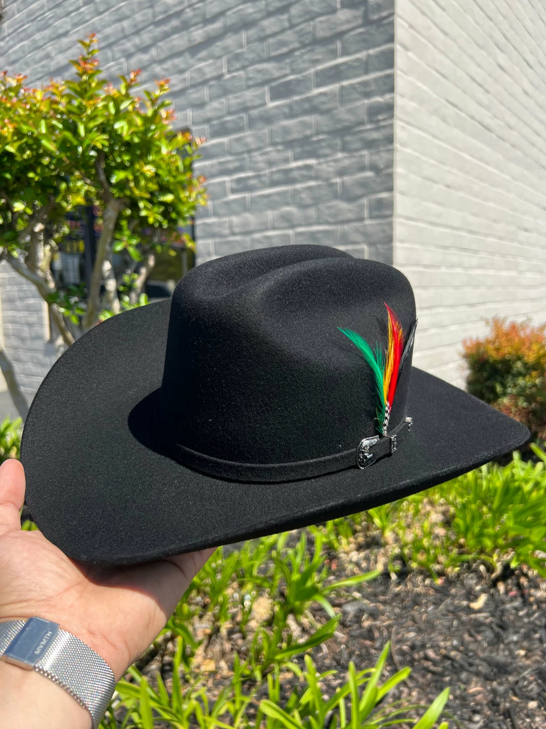 Guadalajara Western Wear Men Cuernos Chuecos 6x Chaparral (Copa Chica Falda 3.5) 9 Guadalajara Western Wear Men Cuernos Chuecos 6x Chaparral (Copa Chica Falda 3.5)