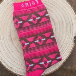 Guadalajara Western Wear Accessories Western Pattern Crew Ankle Sock
