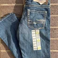 Guadalajara Western Wear M5 Slim Stretch Adkins Stackable Straight Leg Jean