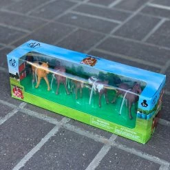 Guadalajara Western Wear Bigtime Barnyard 5pc Horse Play Set Toys / Juguetes