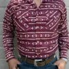 Guadalajara Western Wear American Aztec Red Men